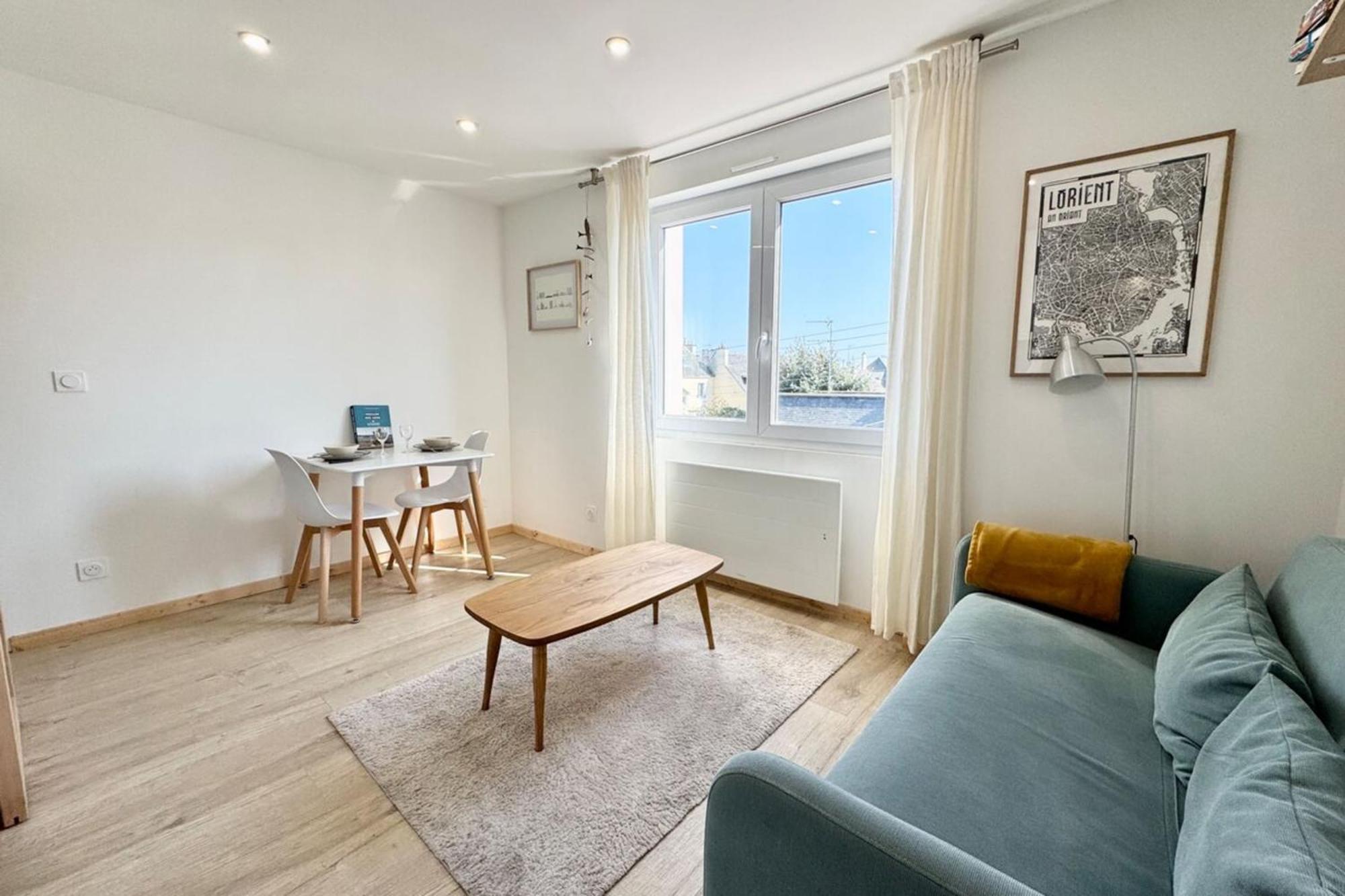 T1 Bis Renove - Proche Centre Ville & Plages Lorient Dış mekan fotoğraf